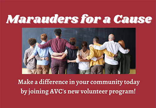 Volunteers Needed - Join Marauders for a Cause