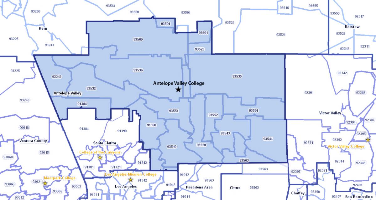 Antelope Valley College Campus Map About AVC | Antelope Valley College