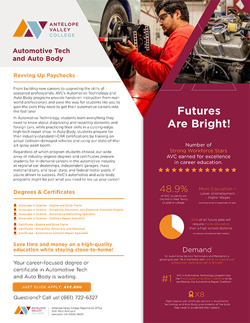 Automotive Tech and Automotive Body