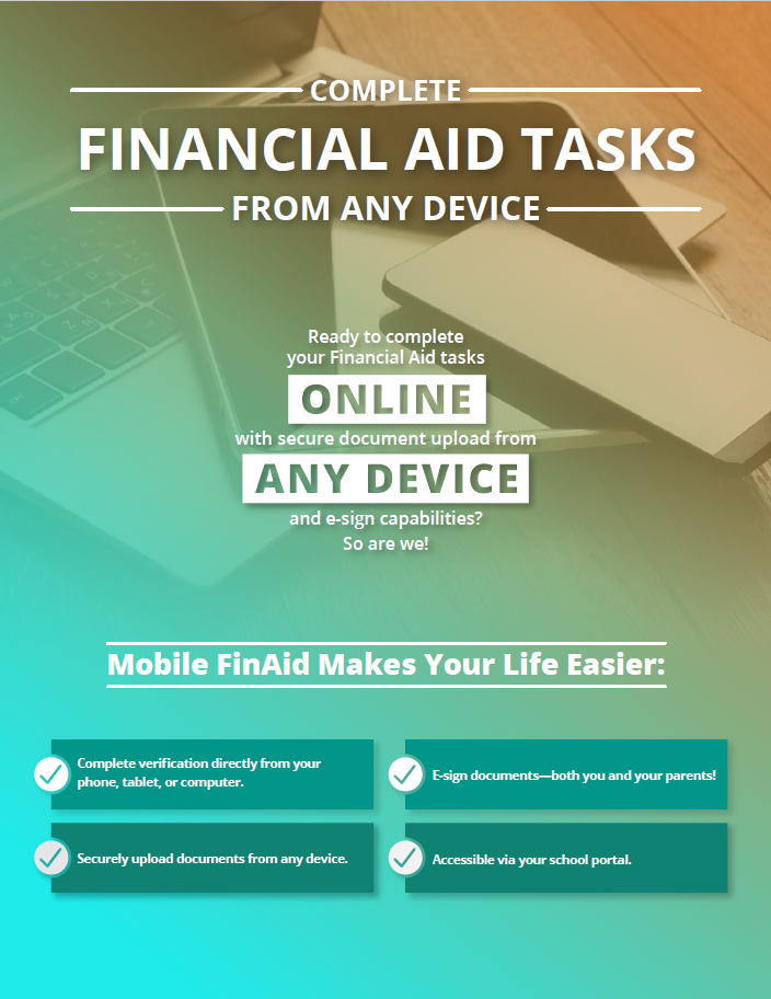 Complete Financial Aid Requirements Online