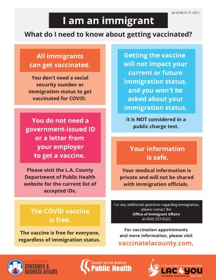 Immigration VAXX Info