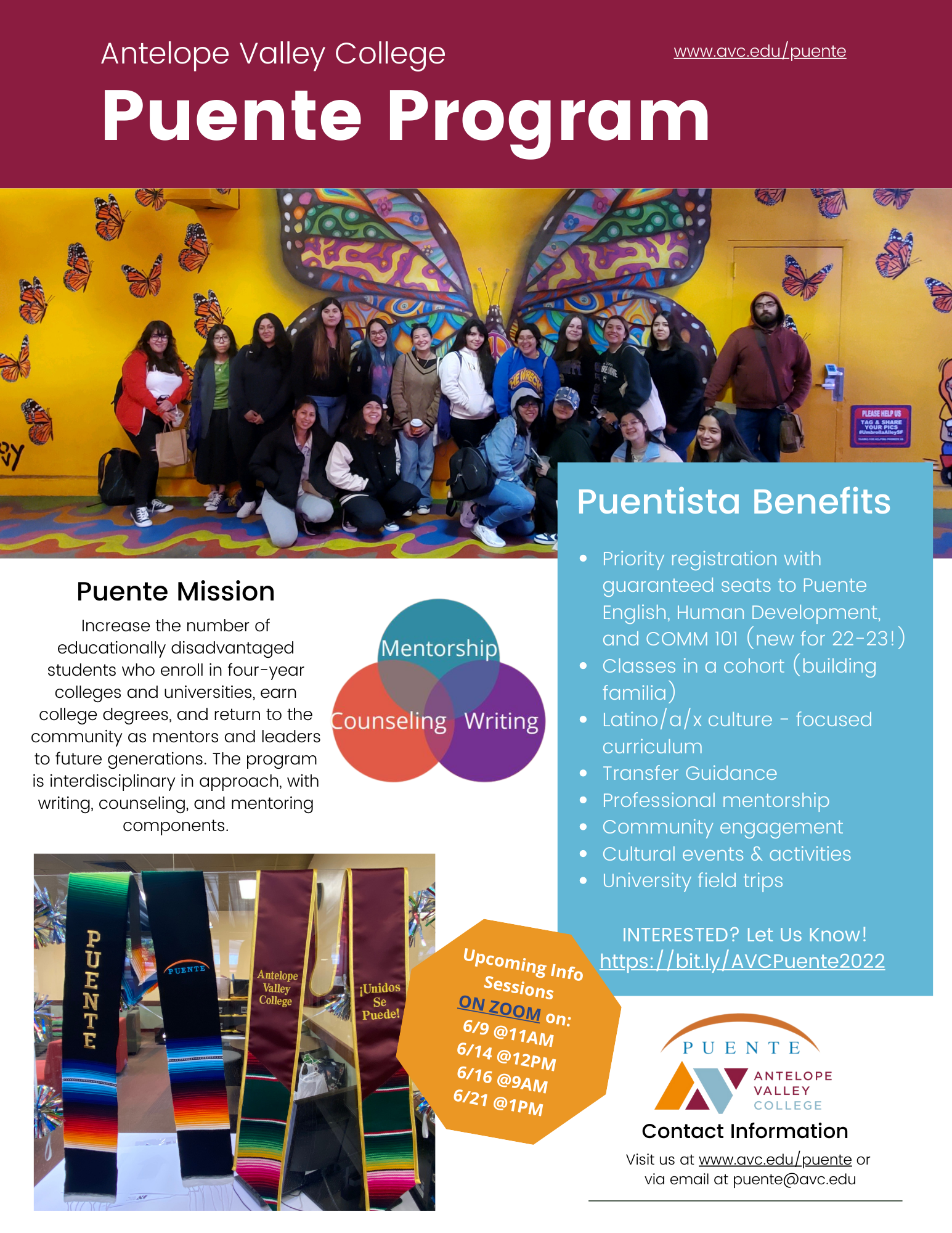 info session flyer