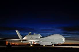 Northrop plane at night