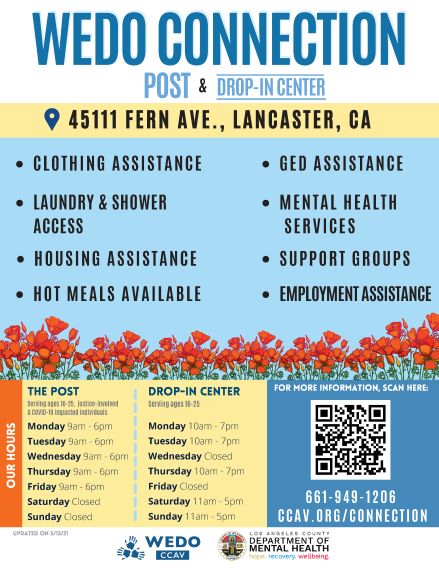 OSC Drop-In Center Flyer Page 1