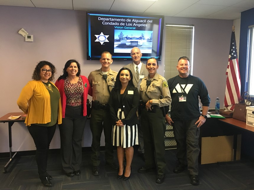 LA sheriff department staff picture