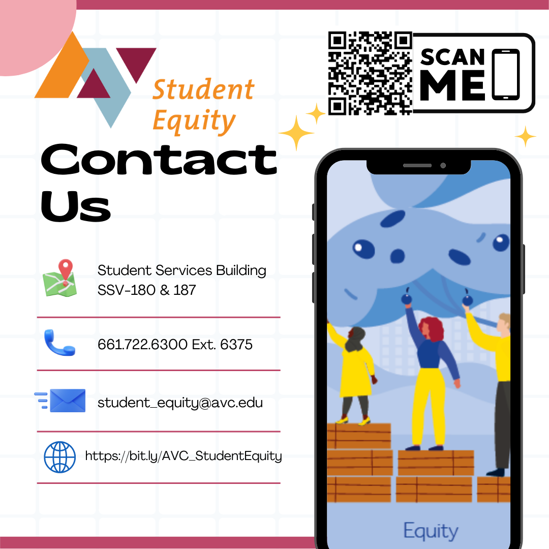 Student Equity Main Contact Info