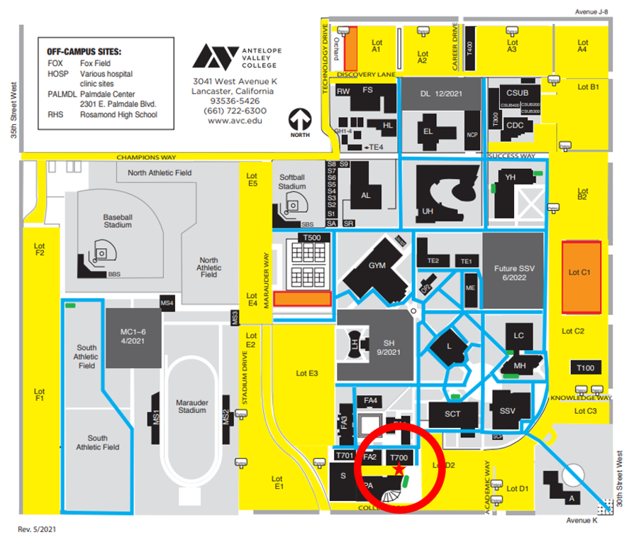 Student Life Map Location