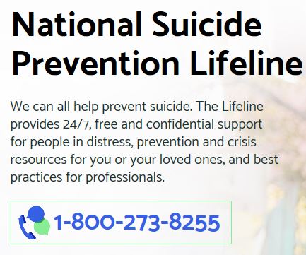 Suicide Prevention Line 