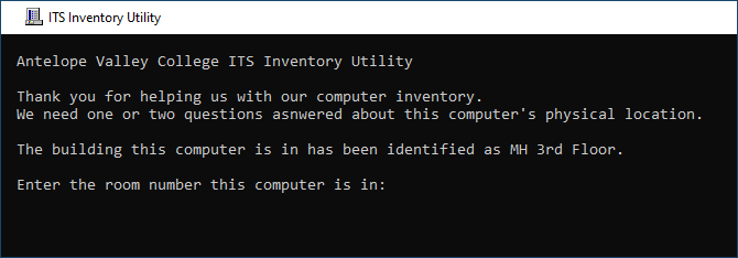 Utility Message