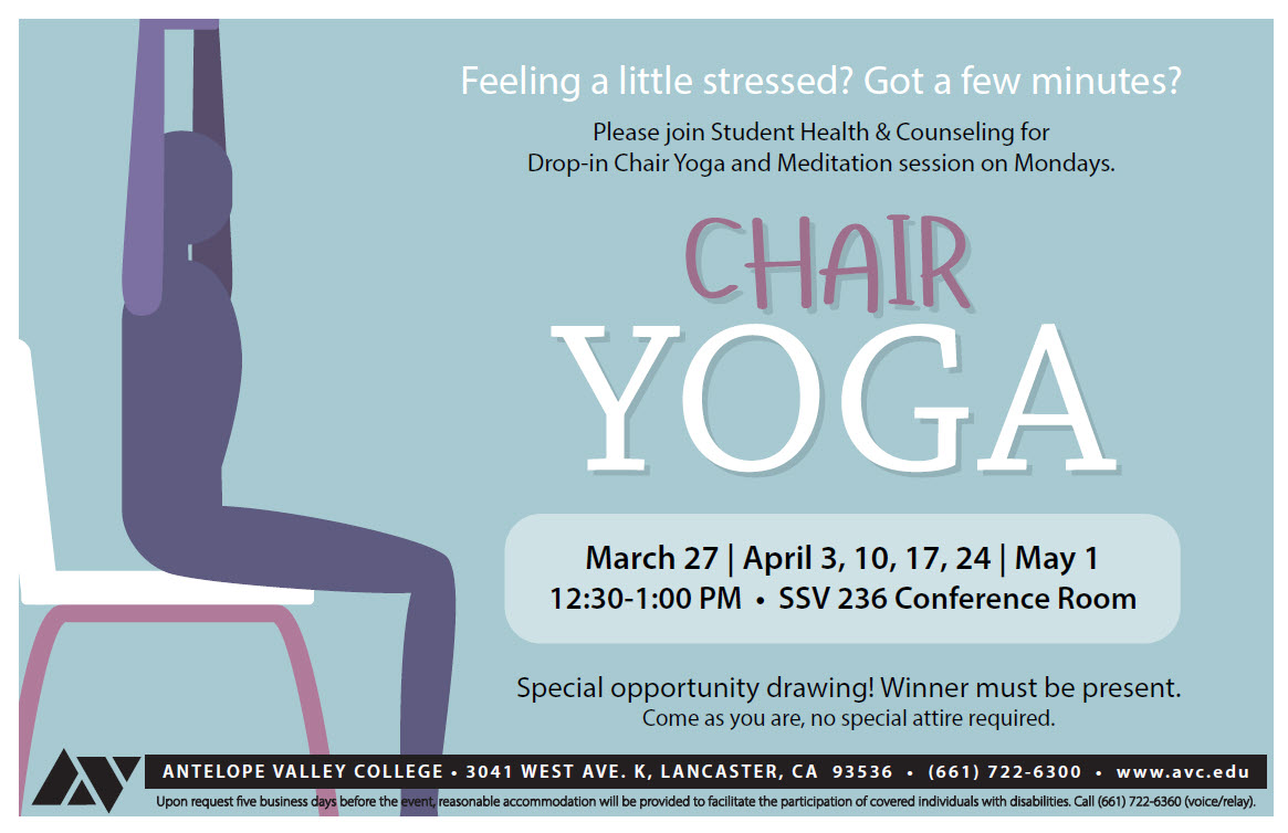 Chair Yoga Flyer