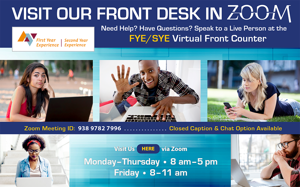 FYE SYE Virtual Front Desk