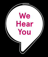 we hear you graphic
