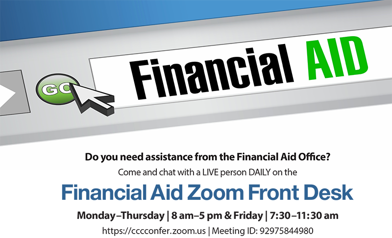 Financial Aid Zoom Front Desk