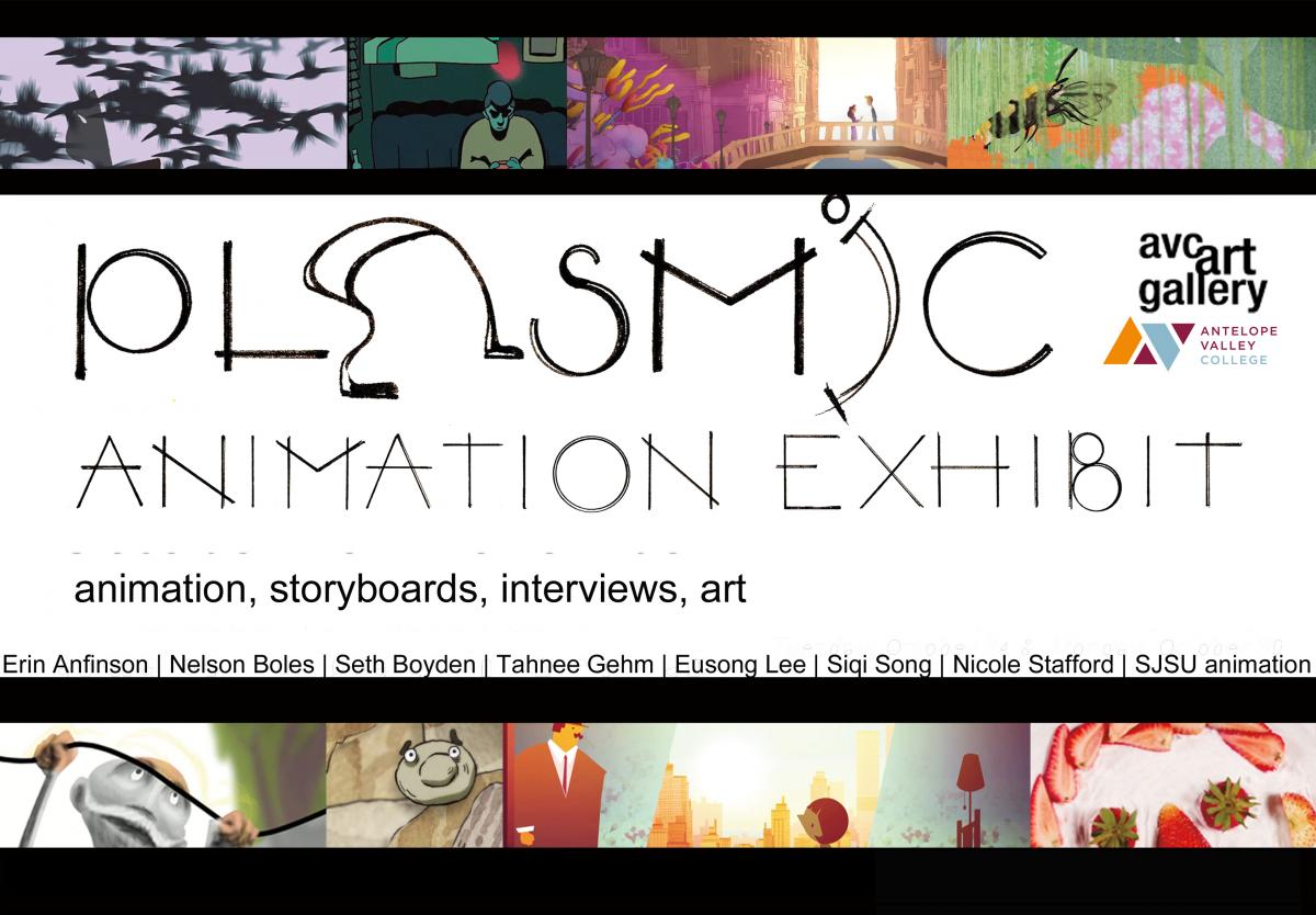 PLASMIC ANIMATION EXHIBIT Flyer