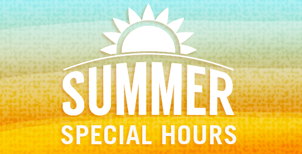 Summer Hours Graphic