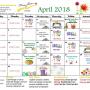 Penny Lane APRIL 2018 calendar Penny Lane APRIL 2018 calendar
