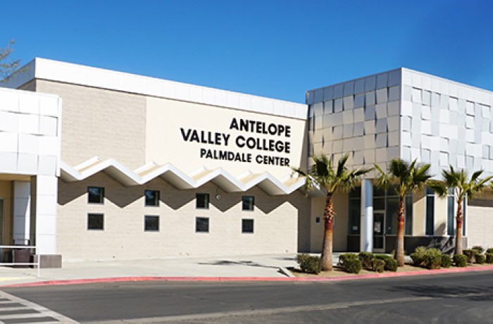 The Palmdale Center front entrance. 