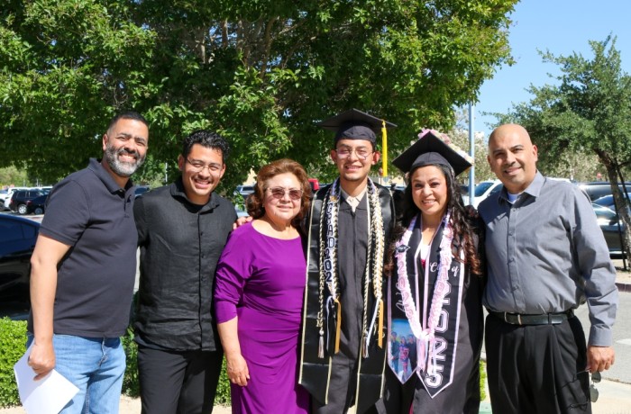 Mother and Son Joshua and Karen Graduate AVC Together