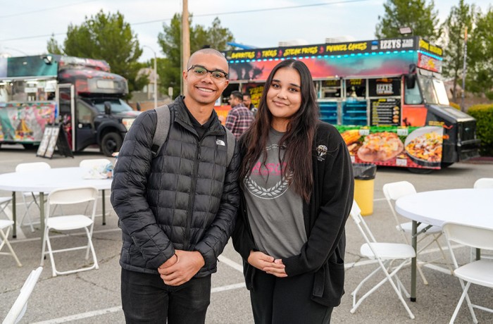 ASO Students at School Night Bites