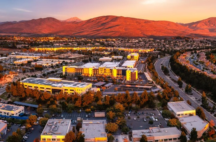 Chula Vista California Arial Shot