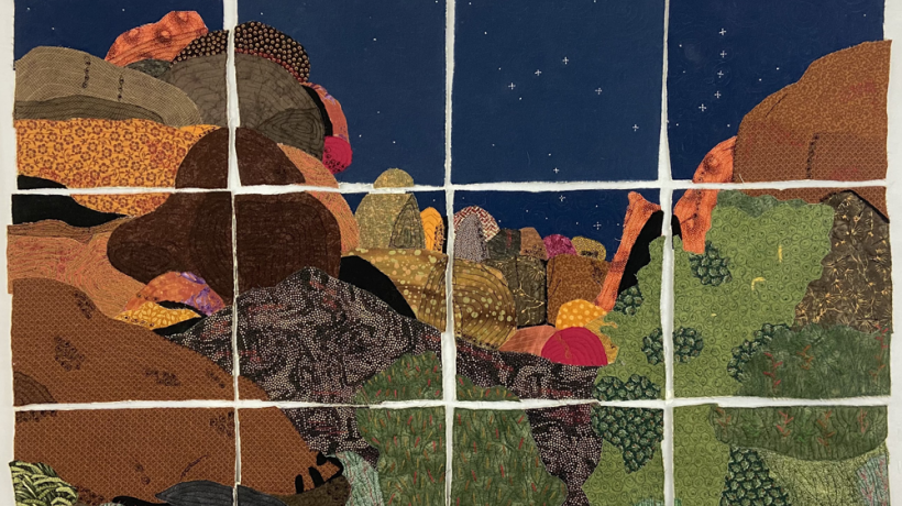Experience the textile landscapes of Antelope Valley artist Debbie McAfee.