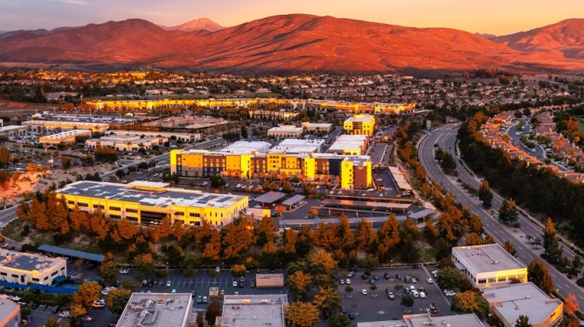 Chula Vista California Arial Shot