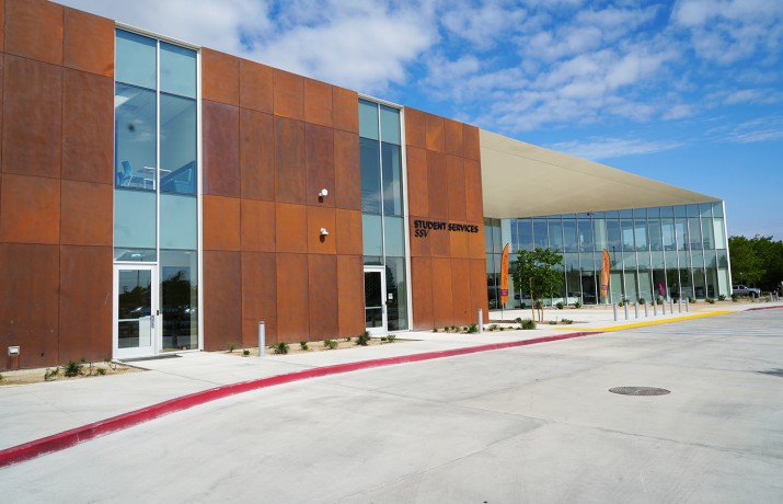 Student Services Building Front View