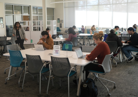 Learning Center Students and Tutors