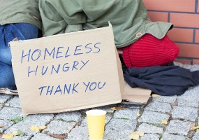 Homeless and Hungry Thank You