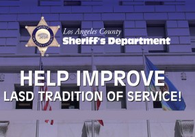 Los Angeles County Sheriff's Department Help Improve LASD Tradition of Service