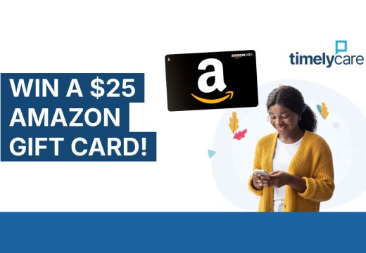Win a $25 Amazon Gift Card from TimelyCare