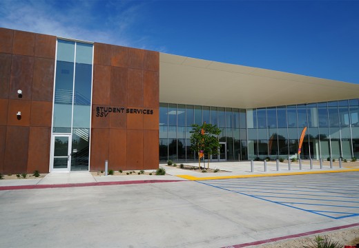 Student Services Building Entrance