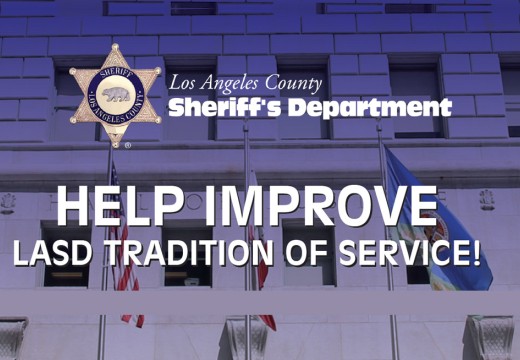 Los Angeles County Sheriff's Department Help Improve LASD Tradition of Service
