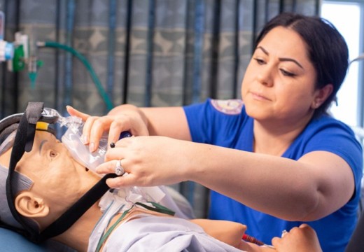 AVC Respiratory Care Student