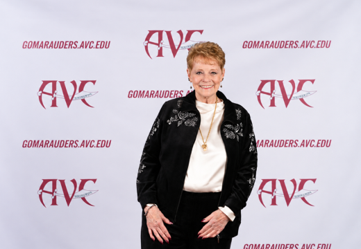 Nancy Jo Hatfield at AVC Marauders Sporting Event