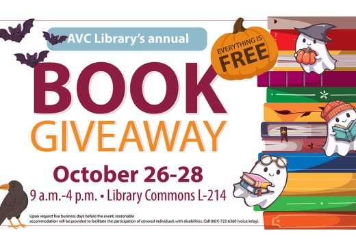 AVC Library’s Annual Book Giveaway