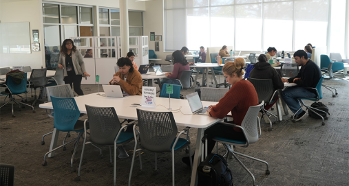 Learning Center Students and Tutors