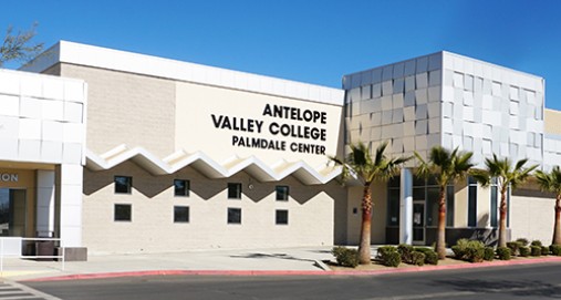 The Palmdale Center front entrance. 