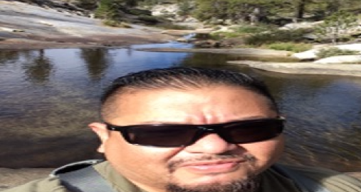 Mentor Luis Ledesma in nature.